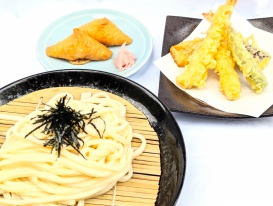 天ざるうどん