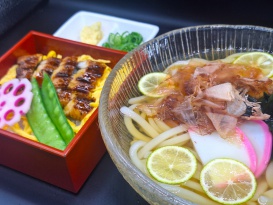 鰻ちらしうどんセット