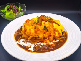 オムライス～きのこデミソース～