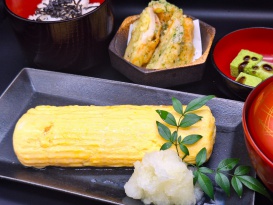 オリーブ玉子のだし巻き御膳